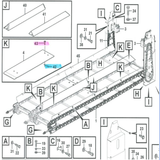 Высококачественный VOE17253552 Конвейерные носящие части сервисный комплект ABG6820C Конвейерные носящие комплект ABG7820D