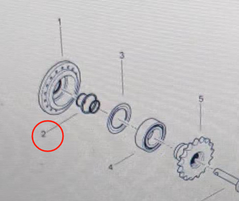 BF800C Противопылевая фланцевая плита кольцо 320052502 Нержавеющая сталь сдерживающее кольцо для асфальтовых поддонов запасные части