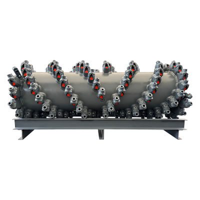 Смельчатый барабан с 162 мельничными кубиками