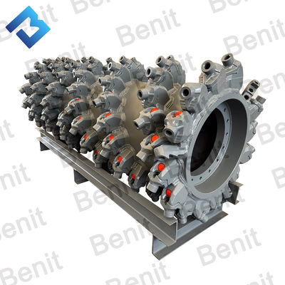 Смельчатый барабан с 162 мельничными кубиками