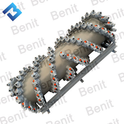 Смельчатый барабан с 162 мельничными кубиками