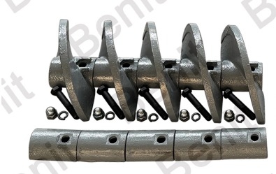 Высококачественный шнековый вал для асфальтоукладчика ABG325 VOLVO6820 PN RM 56261241