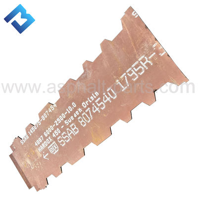 Передние и задние нижние пластинки S1880L-3L 2377338/2377343 для асфальтировщиков