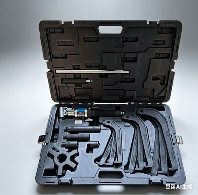 SKF Professional Repair Tool Kit TMHP10E. Гидравлический вытягиватель ногтей для асфальтостроительной машины