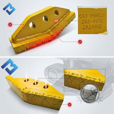 PM620 Асфальтовая фрезерная туфля 382-4612 скейтборд 3824612 Замена изнашивания