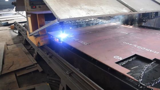Запасные принадлежности асфальтовых дорожек BF800C Скрученная плита NM400 Стальная S600 Скрученная плита